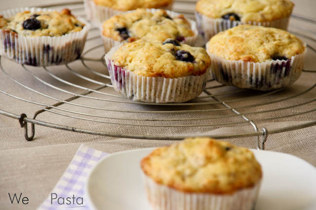 Blaubeer-Muffins mit Joghurt // schnell &amp; einfach bei süßem Hunger